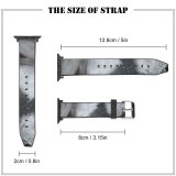 yanfind Watch Strap for Apple Watch  Fluid Flow  Spume Speed Wave Creek River Rapid Watercourse Tree Compatible with iWatch Series 5 4 3 2 1