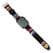 yanfind Watch Strap for Apple Watch Abstract Fire Ring Energy Flames Compatible with iWatch Series 5 4 3 2 1
