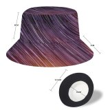 yanfind Adult Fisherman's Hat Space Star Trails Timelapse Astronomy Outer Space Night Sky Exposure Science Purple Fishing Fisherman Cap Travel Beach Sun protection