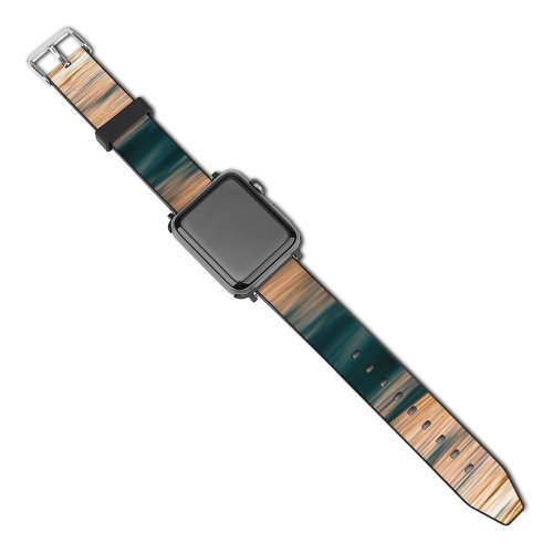 yanfind Watch Strap for Apple Watch Landscape Pictures PNG Ripple Boat Outdoors Abstract Sunset City HQ Wave Compatible with iWatch Series 5 4 3 2 1