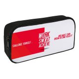 yanfind Pencil Case YHO Quotes Challenge Yourself Make Your Dream Become Reality Work Sweat Achieve Inspirational Zipper Pens Pouch Bag for Student Office School