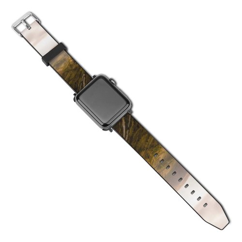 yanfind Watch Strap for Apple Watch Drone Range Crest Haze Hill  Rocca Free Calascio Stock Outdoors Compatible with iWatch Series 5 4 3 2 1