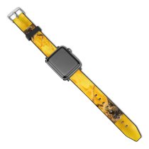 yanfind Watch Strap for Apple Watch Apidae Images Honey Bumblebee Plant Pollen Insect Pictures Invertebrate Stock Free Compatible with iWatch Series 5 4 3 2 1