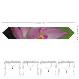 Yanfind Table Runner Aquatic Pond Blossom Rose Plant Purple Lotus Wallpapers Lily Flower Creative Everyday Dining Wedding Party Holiday Home Decor