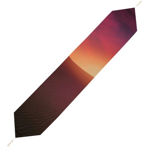 Yanfind Table Runner Desert Tranquility Sunset Portal Everyday Dining Wedding Party Holiday Home Decor