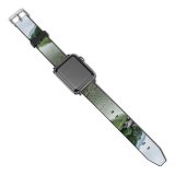 yanfind Watch Strap for Apple Watch Ancient Old Rural Countryside Abies Plant Creative Farming Rice Pictures Grassland Compatible with iWatch Series 5 4 3 2 1