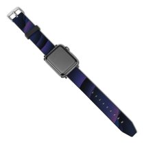 yanfind Watch Strap for Apple Watch Catherine Pearson Abstract Texture Dark Purple Compatible with iWatch Series 5 4 3 2 1