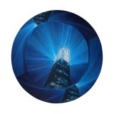 yanfind Adult Fisherman's Hat Otto Berkeley Light Beam Skyscraper Look Modern Architecture Building Night Light Show Fishing Fisherman Cap Travel Beach Sun protection