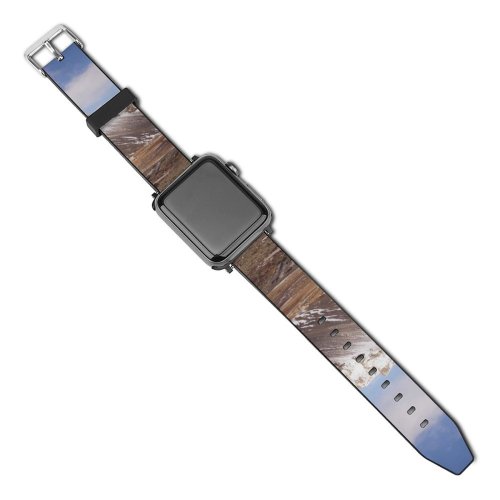 yanfind Watch Strap for Apple Watch Vestrahorn Peak Beauty Iceland Pictures Winter Outdoors Tour Tops Free Range Compatible with iWatch Series 5 4 3 2 1