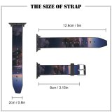 yanfind Watch Strap for Apple Watch Big Sur Mountains Clouds Sunrise Morning MacOS Big Sur Daylight California Compatible with iWatch Series 5 4 3 2 1