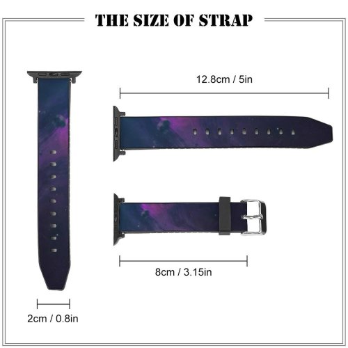yanfind Watch Strap for Apple Watch Tobias Roetsch Space Astronaut  Celestial Hole Asteroids Compatible with iWatch Series 5 4 3 2 1
