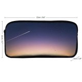 yanfind Pencil Case YHO Starry Sky Sunlight Sunset Meteorite Fall Zipper Pens Pouch Bag for Student Office School