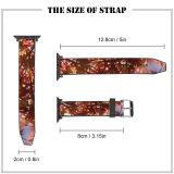 yanfind Watch Strap for Apple Watch Acerleaves Plant Creative Springtime Pictures Acer Corbridge Tree Sunshine Maple Uk Compatible with iWatch Series 5 4 3 2 1