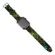 yanfind Watch Strap for Apple Watch Universe Galaxy Laser Domain Flow Light Neon Public Dynamic Wallpapers Illuminated Compatible with iWatch Series 5 4 3 2 1