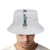 yanfind Adult Fisherman's Hat Images Building Statue#Green HQ Wallpapers Architecture States York Monument America Art Pictures Fishing Fisherman Cap Travel Beach Sun protection