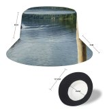 yanfind Adult Fisherman's Hat Resources Sky Lake Transport Sky Dock Cloudy Taxi Mountain District Getty Transportation Fishing Fisherman Cap Travel Beach Sun protection