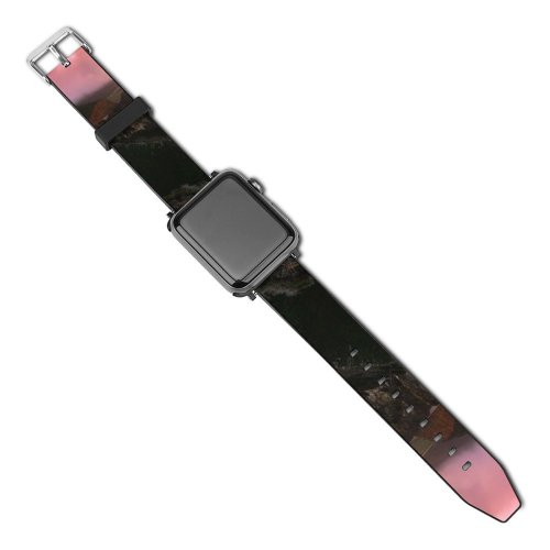 yanfind Watch Strap for Apple Watch Lowe Rehnberg Bixby Creek  California Sunset Sky Big Sur Coastline Foggy Compatible with iWatch Series 5 4 3 2 1