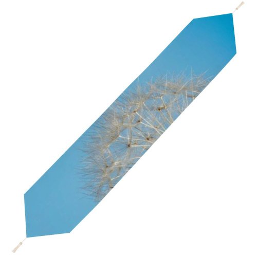Yanfind Table Runner Blur Focus Delicate Baby Light Blowball Growth Dandelion Downy Flora Sky Flower Everyday Dining Wedding Party Holiday Home Decor