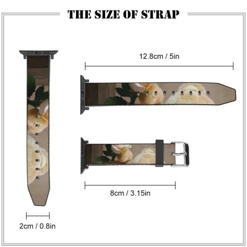 yanfind Watch Strap for Apple Watch Cute Teddy  Rose Toy  Valentine's Compatible with iWatch Series 5 4 3 2 1