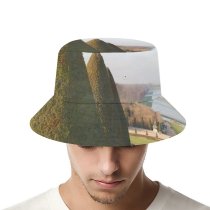 yanfind Adult Fisherman's Hat Royalty Winter Dauphin Heritage Marie Landscape Plant Sunlight Palace Monolith Rock Monument Fishing Fisherman Cap Travel Beach Sun protection