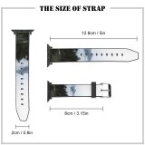 yanfind Watch Strap for Apple Watch Abies Pine Plant Forest Spruce Gloomy Pictures Cloud Stock Tree Jurgow Compatible with iWatch Series 5 4 3 2 1