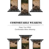 yanfind Watch Strap for Apple Watch Rural  Building Countryside Road Housing Plant Trunk Pictures Ground Outdoors Compatible with iWatch Series 5 4 3 2 1