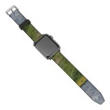 yanfind Watch Strap for Apple Watch Flowering Rural Countryside Domain Farm Bed Pictures Grassland Cloud Outdoors Poland Compatible with iWatch Series 5 4 3 2 1