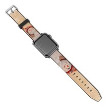yanfind Watch Strap for Apple Watch Celebrations Christmas Cute Snowmen Decoration Eve Happy Snow Compatible with iWatch Series 5 4 3 2 1