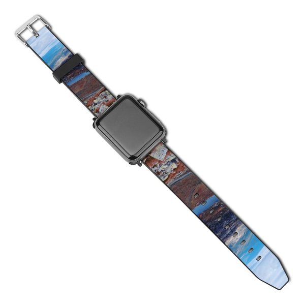 yanfind Watch Strap for Apple Watch Scenery Range  Wilderness Free Ground Canyon Outdoors Stock Wallpapers Land Compatible with iWatch Series 5 4 3 2 1