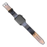 yanfind Watch Strap for Apple Watch Winter Cloud Lake Landscape Sunset Sky Morning Winter Natural Freezing Atmospheric Snow Compatible with iWatch Series 5 4 3 2 1