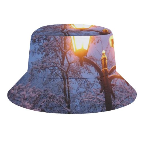 yanfind Adult Fisherman's Hat Winter Street Lighting Sky Christmas Light Fixture Tree Light Winter Branch Lamp Fishing Fisherman Cap Travel Beach Sun protection