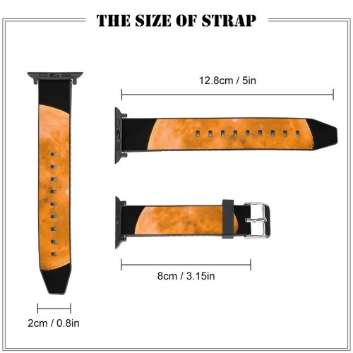 yanfind Watch Strap for Apple Watch Universe   Night Outer Space Lunar Free Outdoors Wallpapers Images Compatible with iWatch Series 5 4 3 2 1