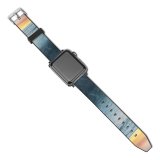 yanfind Watch Strap for Apple Watch Lowe Rehnberg Lefkada Island Greece Milos Beach Sunset Seascape Lone Rock Sky Compatible with iWatch Series 5 4 3 2 1