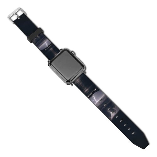 yanfind Watch Strap for Apple Watch Sky Samui Tropical Exposure Nignt Thunderstorm Storm Outdoors Wallpapers  Creative Compatible with iWatch Series 5 4 3 2 1