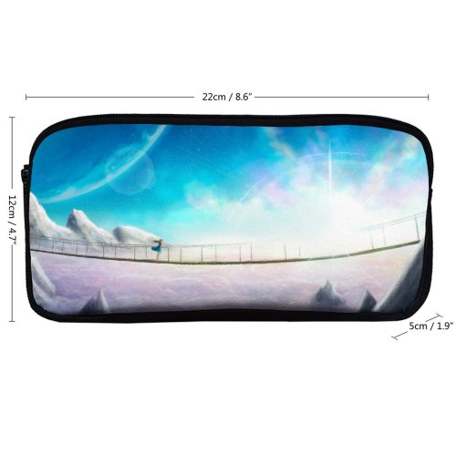 yanfind Pencil Case YHO RicoDZ Fantasy Girl Dream  Supernova CGI Artwork Zipper Pens Pouch Bag for Student Office School