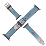 yanfind Watch Strap for Apple Watch Broken Pier Seascape Exposure Ocean Reflection Compatible with iWatch Series 5 4 3 2 1