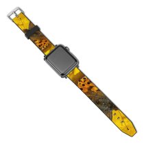 yanfind Watch Strap for Apple Watch Lady Flowers Butterfly Insects Closeup Compatible with iWatch Series 5 4 3 2 1