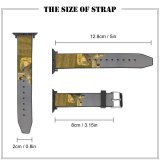 yanfind Watch Strap for Apple Watch Texture Textures Hill Hills Rock Rocks Stone Stones Erosion Erode Eroding Wind- Compatible with iWatch Series 5 4 3 2 1