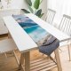 Yanfind Table Runner Jf Brou Dog Mountains Lake Louise Clouds Pet Everyday Dining Wedding Party Holiday Home Decor