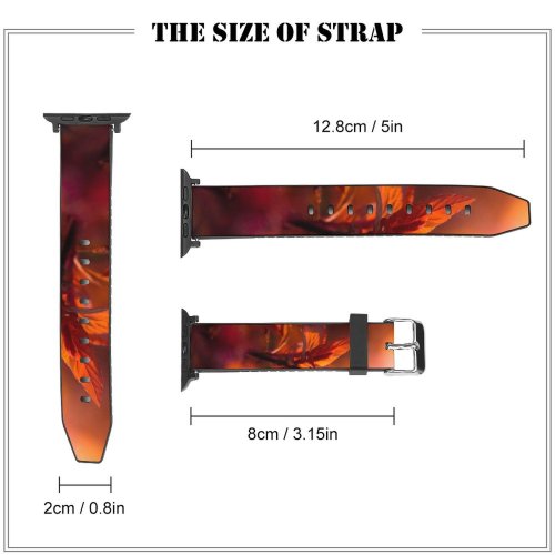yanfind Watch Strap for Apple Watch Ireland Images PNG Plant Pictures Leaf Maple Tree Compatible with iWatch Series 5 4 3 2 1