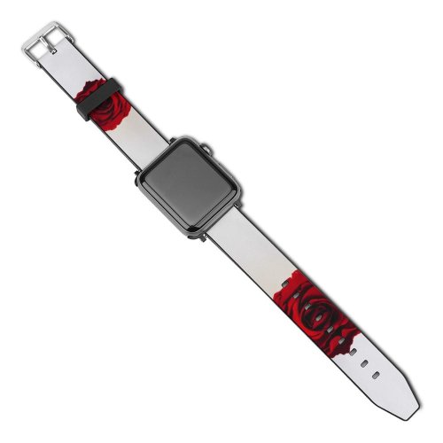 yanfind Watch Strap for Apple Watch Flower Rose Images PNG Plant Petal Compatible with iWatch Series 5 4 3 2 1