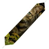 Yanfind Table Runner Young Grass Pet Funny Kitten Portrait Cute Little Adorable Staring Cat Eye Everyday Dining Wedding Party Holiday Home Decor