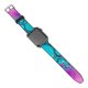 yanfind Watch Strap for Apple Watch Bruno Bosse Abstract Bubbles Spectrum Colorful  Turquoise Compatible with iWatch Series 5 4 3 2 1