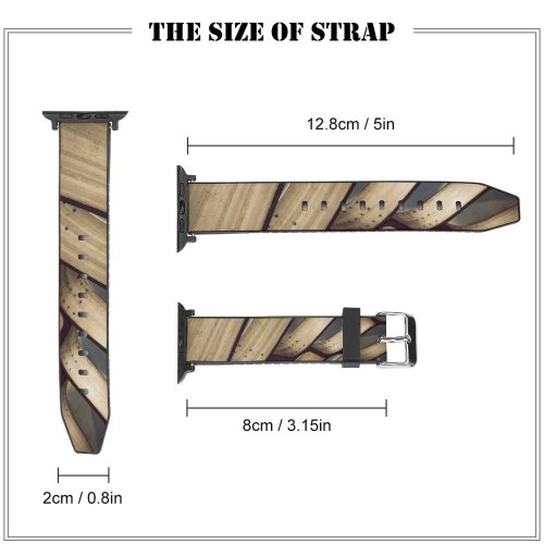 yanfind Watch Strap for Apple Watch United Recycled Furniture Domain Recycling Chicago Lincoln Abstract Sculpture  HQ Compatible with iWatch Series 5 4 3 2 1