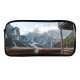 yanfind Pencil Case YHO Boats Capped Frozen Scenery Clouds Icee Freeze  Mountains Daytime Cloudiness Snow Zipper Pens Pouch Bag for Student Office School