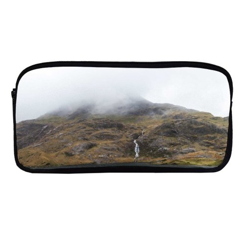 yanfind Pencil Case YHO Images Autumn Public Grass Wallpapers Lake  Rock Snowdon Caernarfon Waterfall Pictures Zipper Pens Pouch Bag for Student Office School