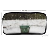 yanfind Pencil Case YHO Planter Images Snowing Blurry Falling Pot Snow Wallpapers Outdoors Garden Stock Free Zipper Pens Pouch Bag for Student Office School