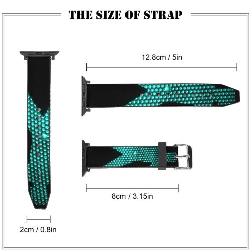 yanfind Watch Strap for Apple Watch Traffic Light Stop Zebra Pilot Signal Lane Passageway Passage Lighting Neon Signaling Compatible with iWatch Series 5 4 3 2 1