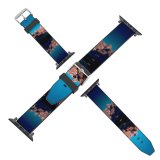yanfind Watch Strap for Apple Watch Tom Gainor Rocky Mountains Banff  Sky Reflection  Range Landscape Scenery Compatible with iWatch Series 5 4 3 2 1