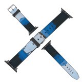 yanfind Watch Strap for Apple Watch Kevin Jantzer Buttes Wilderness  Range Silhouette Forest Landscape Clear Sky Trees Compatible with iWatch Series 5 4 3 2 1